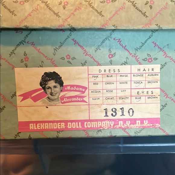 Madame Alexander Doll in Pink Dress - Picture 5 of 7